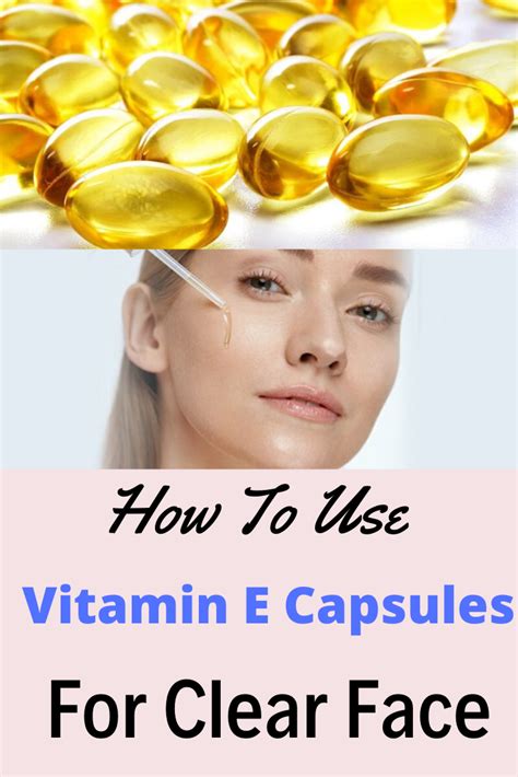 Vitamin E Capsule For Skin: Benefits And How To .